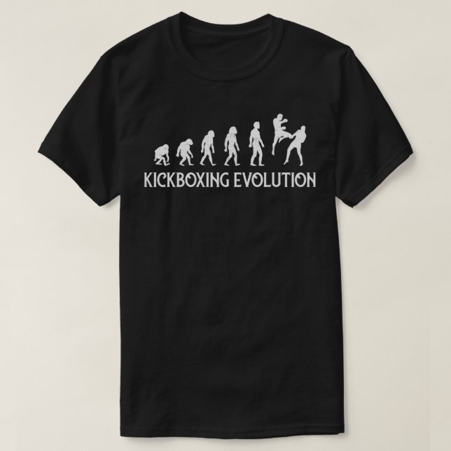 T-shirt KICKBOXING EVOLUTION KAMPFSPORT Rétro (Design devant)