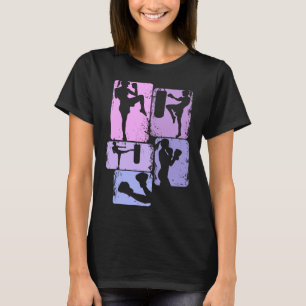 T-shirt Kickboxing Kickboxer Taekwondo Karaté Filles Femme
