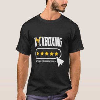 T-shirt Kickboxing Lovers Five Stars Review Recommandé