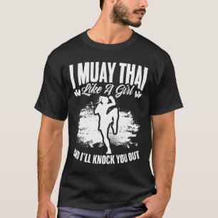 T-shirt Kickboxing Thaïlande Mma Boxe Thaïlandaise Muay Th