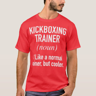 T-shirt Kickboxing Trainer Défini