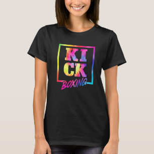 T-shirt Kickboxing Vintage Boxe Pieds-Poings