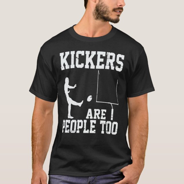 T-shirt Kickers Are People Too (Devant)