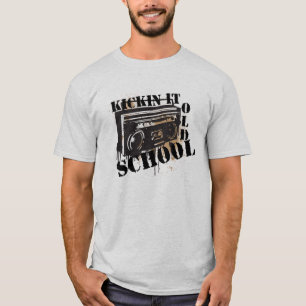 T-shirt Kickin il vieille école