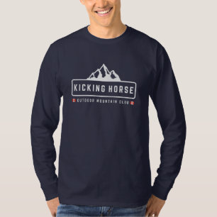 T-shirt Kicking Horse Plein air