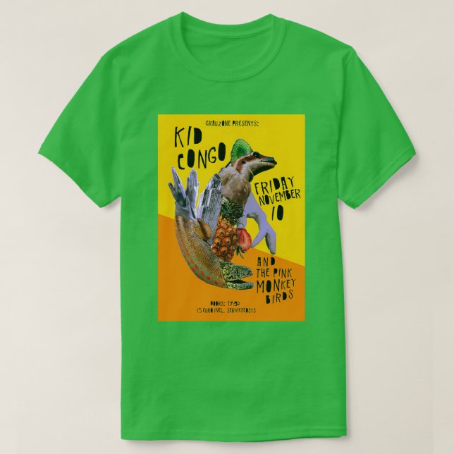 T-shirt Kid Congo (Design devant)