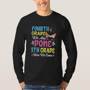T-shirt Kid Unicorn Quatrième Année Nous Avons Terminé 5e