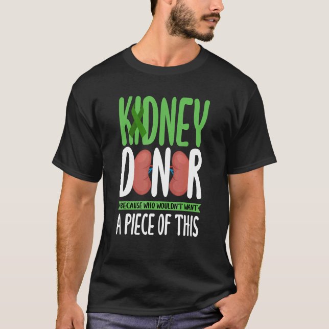 T-shirt Kidney Donor Organ Transplant (Devant)