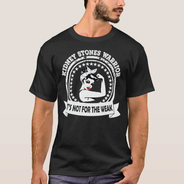 T-shirt Kidney Stones Guerrier cadeau pour hommes et femme (Devant)