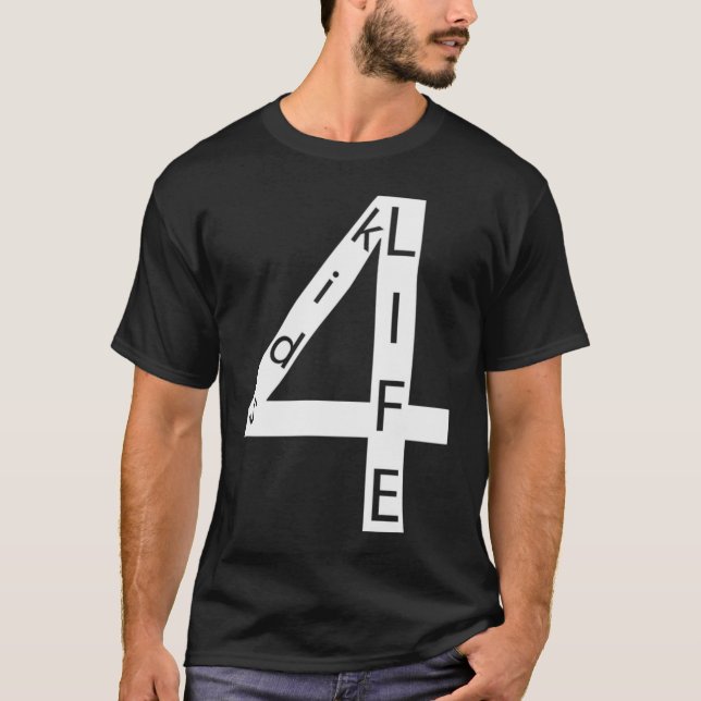 T-shirt Kids4Life, double, foncé (Devant)