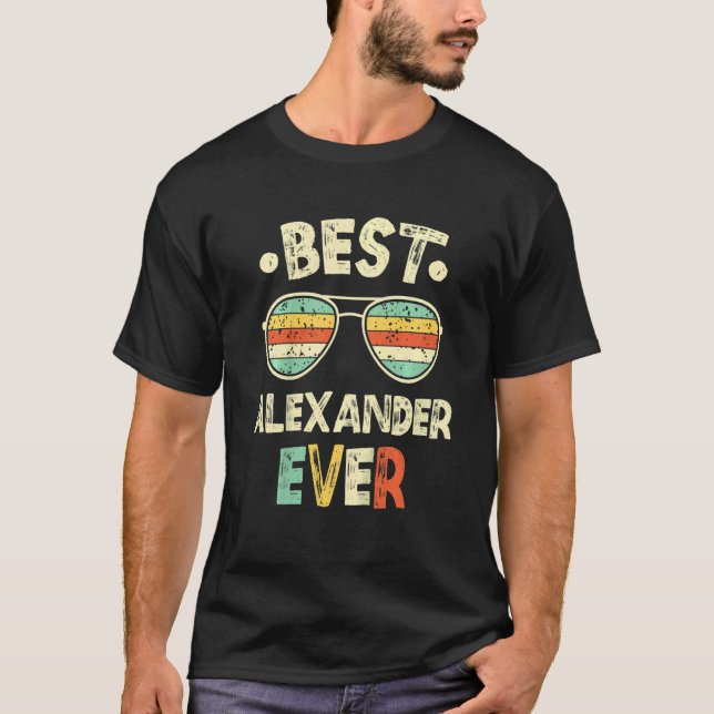 T-shirt Kids Best Alexander Ever (Devant)