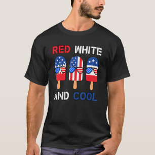 T-shirt Kids Boys Kids 4th Of July Red White & Cool Sungla