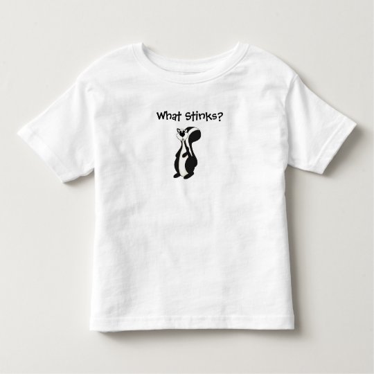 T-shirt Kid's Boys Skunk What Stinks