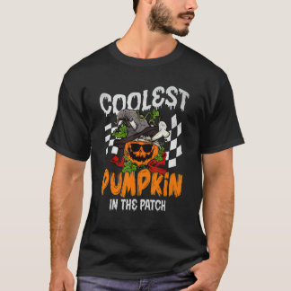 T-shirt Kids Coolest Pumpkin In The Patch Halloween Boys G