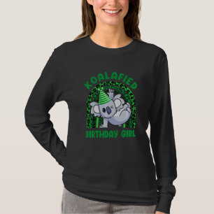 T-shirt Kids Cute Coalafied Birthday Girls Koala Bear Ki