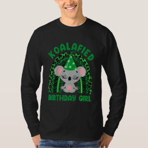 T-shirt Kids Cute Coalafied Birthday Girls Koala Bear Ki