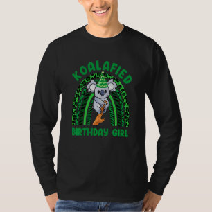 T-shirt Kids Cute Coalafied Birthday Girls Koala Bear Ki