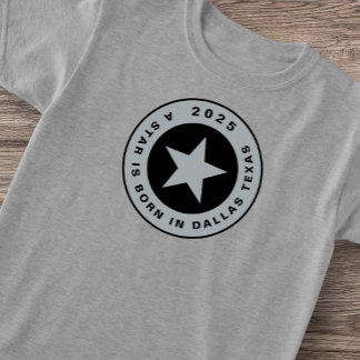 T-shirt Kid's Dallas Texas Star Born Sports Collective Fit