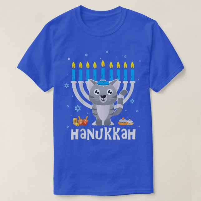 T-shirt Kids Hanukkah Pajamas Hanukkah  for Boys Girls Kid (Design devant)