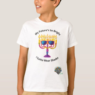 T-shirt Kids' Hanukkah Shirt - "My future's so bright"