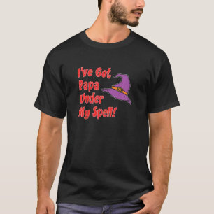 T-shirt Kids I've Got Papa Under My Spell Petite-fille Noë