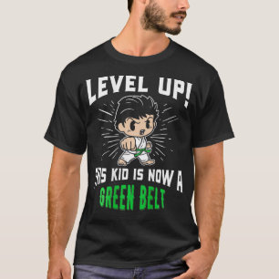 T-shirt Kids Karate Uniform Green Belt Award Cadeaux