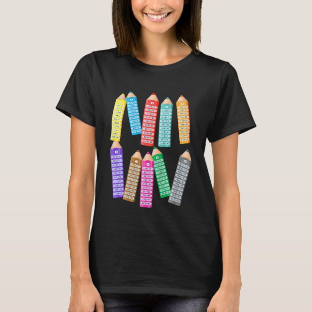 T-shirt Kids Kids are Learning to Calculate Math Multiplic (Devant)