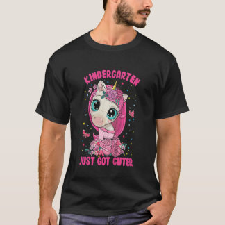 T-shirt Kids Kindergarten Unicorn Fun For Girls