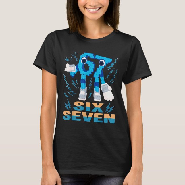 T-shirt Kids Meme 67 Six Seven 6 7 Italian Brainrot  (Devant)