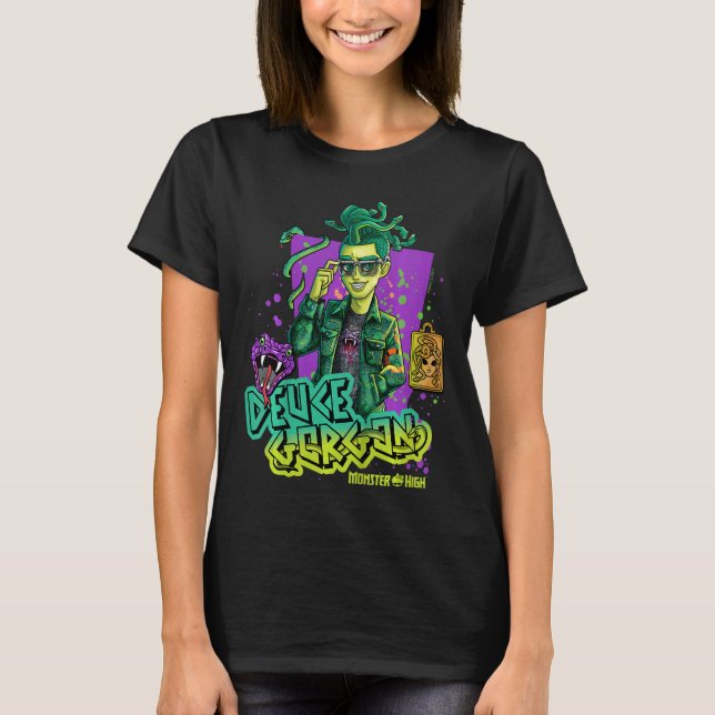 T-shirt Kids Monster High Deuce Gorgon (Devant)