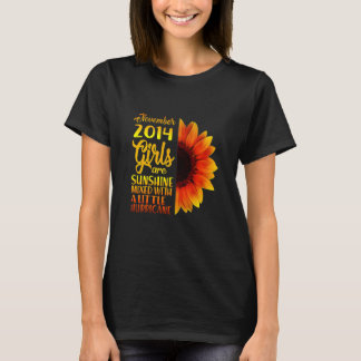 T-shirt Kids November 2014 Girls Are Sunshine With A Littl
