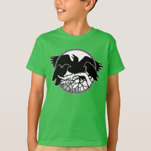 T-shirt Kid's Raven Cool Organic Raven Shirt