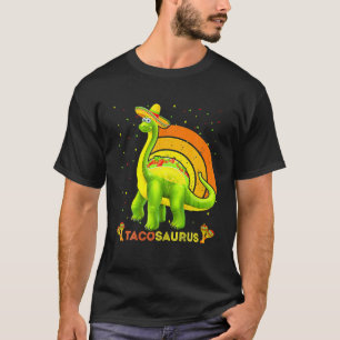 T-shirt Kids Tacosaurus Cinco De Mayo Funny Taco Dinosaur