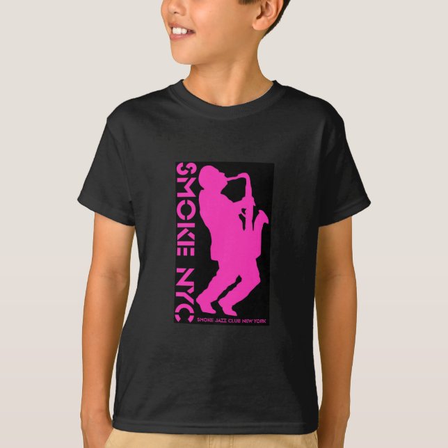 T-shirt kid'sT de noir de fumée (Devant)