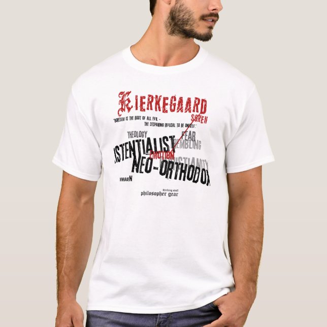 T-SHIRT KIERKEGAARD (Devant)