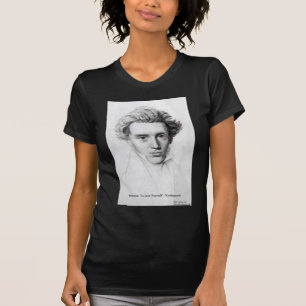 T-shirt Kierkegaard "S'aimez Vous-Même" Citations Amour Ca