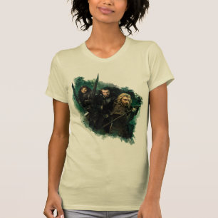 T-shirt Kili, THORIN OAKENSHIELD™, et graphique de Fili