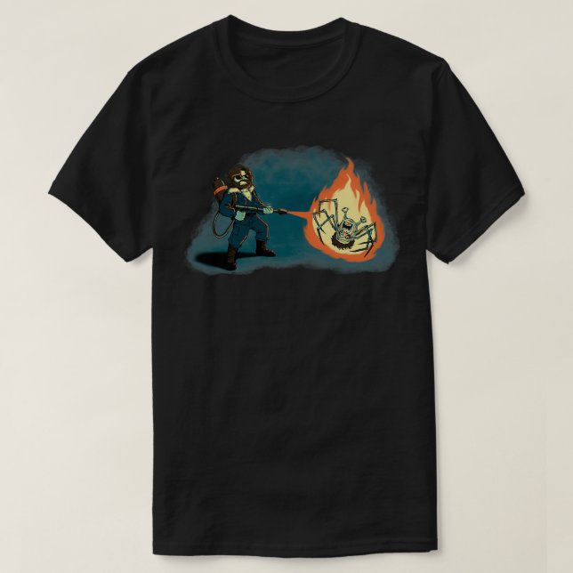 T-SHIRT KILL IT WITH FIRE  (Design devant)
