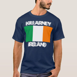 T-shirt Killarney, Irlande avec drapeau irlandais