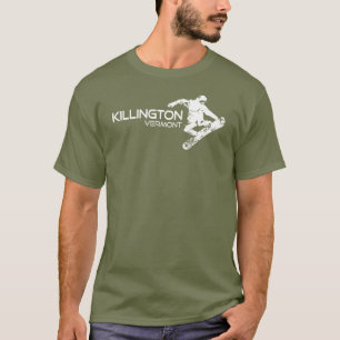 T-shirt Killington Vermont Snowboarder