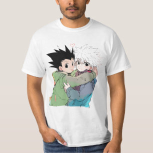 T-shirt " Killua embrasse Gon Hunter x Hunter "