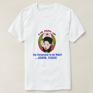 T-shirt Kim Jong Un - Leader, S'Il Vous Plaît !