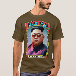 T-shirt Kim JongUn Trading communiste rétro