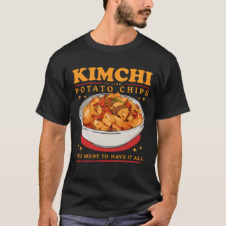T-shirt Kimchi est comme Kimchi Nourriture coréenne garçon