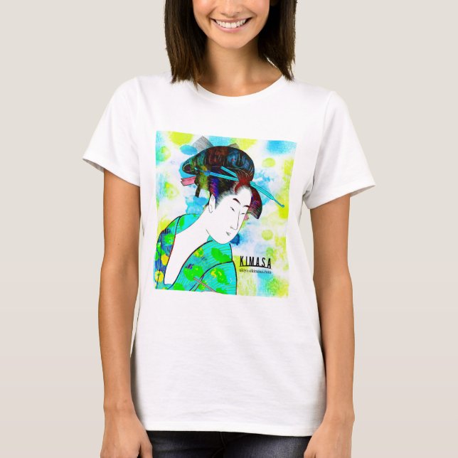 T-shirt Kimono beauty (Devant)