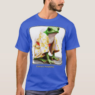 T-shirt kimono japonais portant grenouille