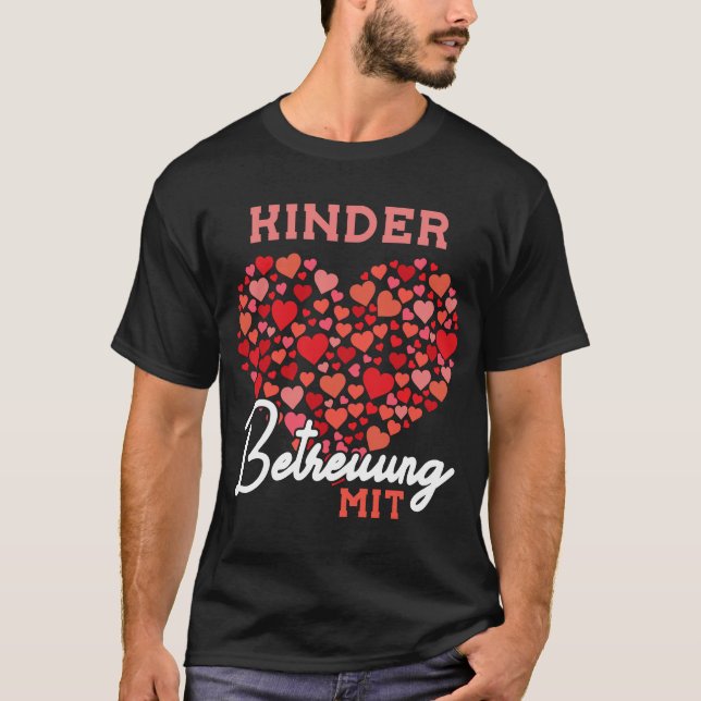 T-shirt Kinder Betreuung Mit Tagesmutter (Devant)