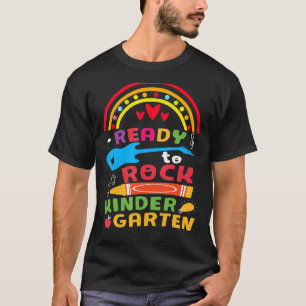 T-shirt Kinder Crew Kindergarten Enseignant 1er Jour De L'