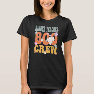 T-shirt Kinder Enseignant Boo Crew Ghost Halloween Super P