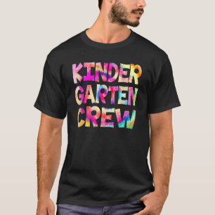 T-shirt Kindergarten Crew Kinw Pour Enseignants Femmes Enf